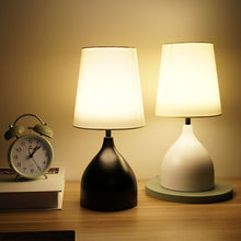 Load image into Gallery viewer, USB All Touch Sensor Base Lamp Bedside Warm Night Light Brightness Adjustable Night Lamp Bedroom Cabinet Lamp
