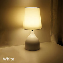 Load image into Gallery viewer, USB All Touch Sensor Base Lamp Bedside Warm Night Light Brightness Adjustable Night Lamp Bedroom Cabinet Lamp
