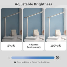 Load image into Gallery viewer, USB Rechargeable Table Lamp Eyes Protection Touch Dimmable LED Light Student Dormitory Bedroom Reading Desk Lamp
