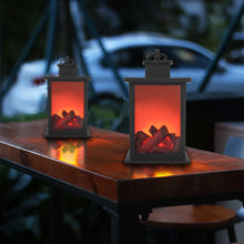 Load image into Gallery viewer, Christmas Simulation Fireplace LED Flame Lamps Simulated Fireplace Flame Night Lights USB Lamp For Home Party Living Room Decor
