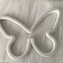 Load image into Gallery viewer, Butterfly Neon LED Light Sign Lamp Christmas Valentine's Day Neon Light Neon Signs for Room Home Decor Party Photo Prop

