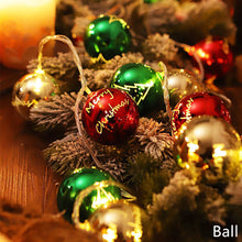 Load image into Gallery viewer, Christmas Flickering Light String Battery USB Red Green Star Ball String Lights Home Party Decor Lights Garland
