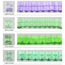 Load image into Gallery viewer, 3.6M Multicolor Four Leaf Clover Paper Garland Birthday Baby Shower Wedding Party Decoration Supplies
