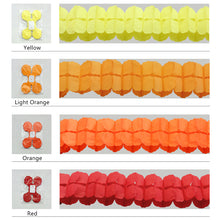 Load image into Gallery viewer, 3.6M Multicolor Four Leaf Clover Paper Garland Birthday Baby Shower Wedding Party Decoration Supplies
