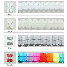 Load image into Gallery viewer, 3.6M Multicolor Four Leaf Clover Paper Garland Birthday Baby Shower Wedding Party Decoration Supplies
