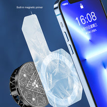 Load image into Gallery viewer, Cell Phone Cooler Plate Radiator Magnetic Radiating Sticker for Game Cooling Fans Heat Sink For IPhone/Samsung/Xiaomi
