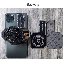Load image into Gallery viewer, Cell Phone Cooler Plate Radiator Magnetic Radiating Sticker for Game Cooling Fans Heat Sink For IPhone/Samsung/Xiaomi
