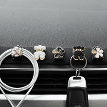 Load image into Gallery viewer, Car Hooks Wall-mounted Home Decor Sundries Holder Keys Organizer Hangers Bear Flower
