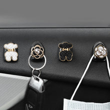 Load image into Gallery viewer, Car Hooks Wall-mounted Home Decor Sundries Holder Keys Organizer Hangers Bear Flower
