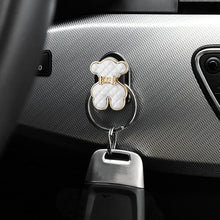Load image into Gallery viewer, Car Hooks Wall-mounted Home Decor Sundries Holder Keys Organizer Hangers Bear Flower
