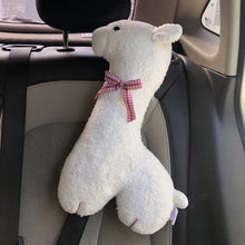 Load image into Gallery viewer, Car Giraffe Seat Belt Pillow Shoulder Pads Pillow Neck Cartoon Cover

