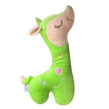Load image into Gallery viewer, Car Giraffe Seat Belt Pillow Shoulder Pads Pillow Neck Cartoon Cover
