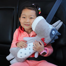 Load image into Gallery viewer, Cartoon Car Seat Belt Pillow Shoulder Pads Neck Pillow Car Seat Belt Shoulder Pads Children Seatbelt Cover

