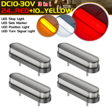 Load image into Gallery viewer, 34LED Motorcycle Motorbike Truck Rear Brake Tail Light Stop Red LED light for Moto Scooter ATV UTV Dirt Pit Bike 12V 24V
