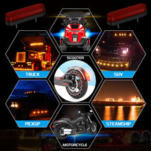 Load image into Gallery viewer, 34LED Motorcycle Motorbike Truck Rear Brake Tail Light Stop Red LED light for Moto Scooter ATV UTV Dirt Pit Bike 12V 24V
