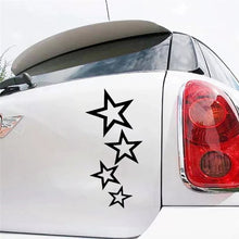 Load image into Gallery viewer, Vinyl Car Sticker Decal Stars Colorful Waterproof Stickers Truck Bumper Rear Window Background 12x25cm
