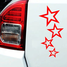 Load image into Gallery viewer, Vinyl Car Sticker Decal Stars Colorful Waterproof Stickers Truck Bumper Rear Window Background 12x25cm
