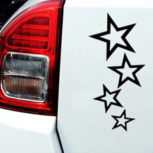 Load image into Gallery viewer, Vinyl Car Sticker Decal Stars Colorful Waterproof Stickers Truck Bumper Rear Window Background 12x25cm
