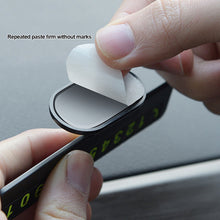 Load image into Gallery viewer, Luminous Hidden Car Temporary Parking Card Phone Number Plate Auto Telephone Card Plate Stop Sign Accessories
