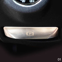 Load image into Gallery viewer, Car P Button Foot Brake Release Switch Decoration Stickers for Mercedes Benz E class W212 C Class W204 GLK E200L E260L C180L
