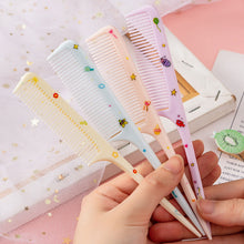 Load image into Gallery viewer, Children Cute Strawberry Pattern Hair Comb Set Tip Tail Hair Comb
