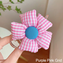 Load image into Gallery viewer, Children's Hair Accessories Ball Head Plate Hair Handy Tool Ponytail Clip Cute Girl Big Flower Back Catch Headdress
