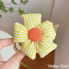 Load image into Gallery viewer, Children's Hair Accessories Ball Head Plate Hair Handy Tool Ponytail Clip Cute Girl Big Flower Back Catch Headdress
