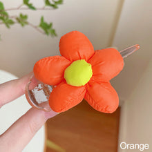 Load image into Gallery viewer, Children's Hair Accessories Ball Head Plate Hair Handy Tool Ponytail Clip Cute Girl Big Flower Back Catch Headdress
