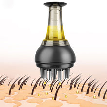 Load image into Gallery viewer, Scalp Applicator Head Liquid Essential Oil Massager Germinal Serum Essential Oil Comb Nourish Hair Roots Anti Hair Loss Comb
