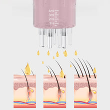 Load image into Gallery viewer, Scalp Head Applicator Liquid Guide Applicator Hair Tonic Scalp Applicator Roller Ball Massager Personal Care Massage Comb
