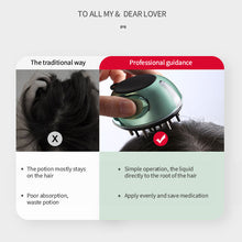 Load image into Gallery viewer, Scalp Applicator Liquid Guide Comb Roller Ball Hair Care Nutrient Liquid Guide Hair Care Essential Oil Device Health Massage Comb
