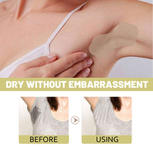 Load image into Gallery viewer, Underarm Pads Sweat-absorption Patches Sweat Fight Underarm Patches Hyperhidrosis Comfortable Underarm Sweat Absorbing Stickers
