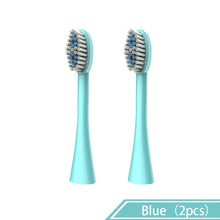 Load image into Gallery viewer, 2pcs Whitening Teeth Replacement Toothbrush Heads for Electric Toothbrush Health 3D Tooth Brushes Head
