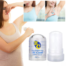 Load image into Gallery viewer, Natural Antiperspirant Deodorants Stick Crystal Deodorant Stick Alum Crystal Deodorant Stick Underarm Removal Alum Deodorizing Stick
