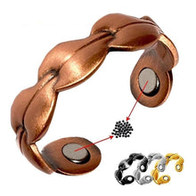 Load image into Gallery viewer, Vintage Adjustable Magnetic Weight Loss Slimming Ring String Stimulating Acupoints Gallstone Fitness Reduce Health Care
