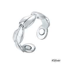 Load image into Gallery viewer, Vintage Adjustable Magnetic Weight Loss Slimming Ring String Stimulating Acupoints Gallstone Fitness Reduce Health Care
