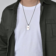 Load image into Gallery viewer, Lucky Spades Pendant Necklace Personality Heart Playing Card A Pendant Titanium Steel Red Black Silver Necklaces Jewelry
