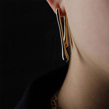 Load image into Gallery viewer, Fashion Smooth Surface Earrings Temperament 925 Silver Needle Geometric Trendy Earrings for Women Party Gifts Jewelry
