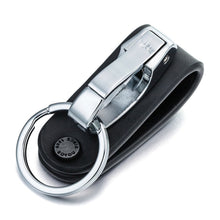 Load image into Gallery viewer, Men Alloy Key Buckle Belt Buckle Single Ring Key Ring Daily Portable Pendant Keychain Clothing Accessory
