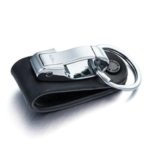 Load image into Gallery viewer, Men Alloy Key Buckle Belt Buckle Single Ring Key Ring Daily Portable Pendant Keychain Clothing Accessory
