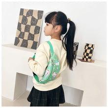 Load image into Gallery viewer, Fashionable Children Waist Bag Backpack Cute Cartoon Dinosaur Pattern Slant Shoulder Bag Girls Boys Messenger Bag
