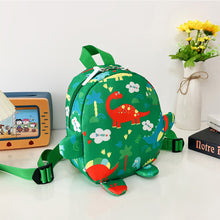 Load image into Gallery viewer, Children Cartoon Cute Printing Mini Backpack Nylon Dinosaur Pattern Backpack Girls Boys Backpack Schoolbag

