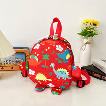 Load image into Gallery viewer, Children Cartoon Cute Printing Mini Backpack Nylon Dinosaur Pattern Backpack Girls Boys Backpack Schoolbag
