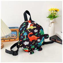 Load image into Gallery viewer, Children Cartoon Cute Printing Mini Backpack Nylon Dinosaur Pattern Backpack Girls Boys Backpack Schoolbag
