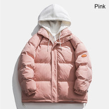 Load image into Gallery viewer, Men Fashion Versatile Short Hooded Cotton-padded Clothes Thickened Cotton Padded Jacket Winter Warm Outerwear
