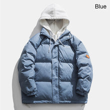Load image into Gallery viewer, Men Fashion Versatile Short Hooded Cotton-padded Clothes Thickened Cotton Padded Jacket Winter Warm Outerwear
