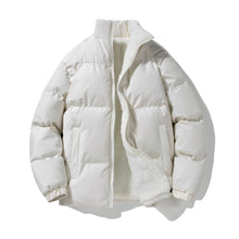 Load image into Gallery viewer, Men Winter Plush Thick Cotton Padded Jacket Fashionable Casual Cashmere Warm Cotton Jacket Coat Outwear

