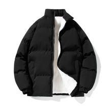 Load image into Gallery viewer, Men Winter Plush Thick Cotton Padded Jacket Fashionable Casual Cashmere Warm Cotton Jacket Coat Outwear
