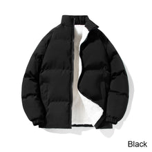Load image into Gallery viewer, Men Winter Plush Thick Cotton Padded Jacket Fashionable Casual Cashmere Warm Cotton Jacket Coat Outwear
