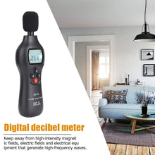 Load image into Gallery viewer, JD-801 Decibel Monitor Digital Audio Sound Level Detector Meter Noise Tester Diagnostic Noise Measuring Instrument
